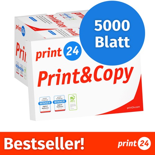 Druckerpapier 5000 blatt - a4,