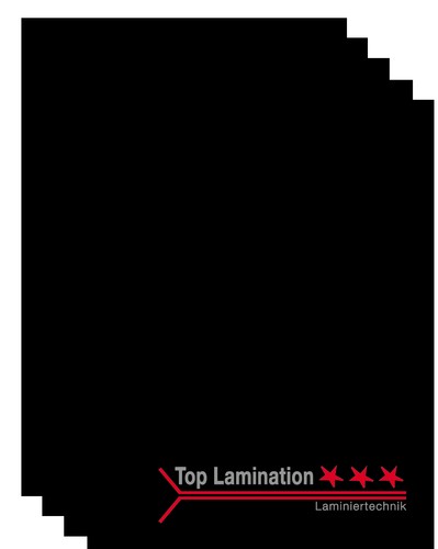Papier schwarz 250g dl - schwarz, 250g/m²