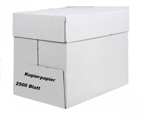 2500 500 blatt papier - 2.500,