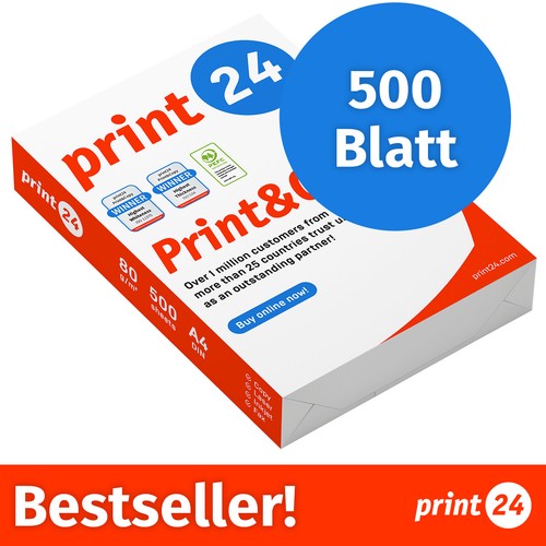 Druckerpapier 500 blatt - a4,